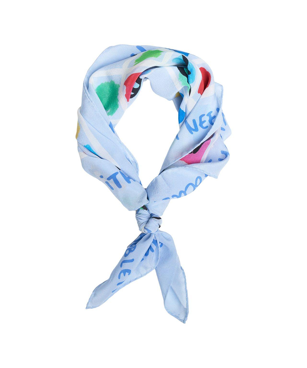 Silk scarf with print Product Image