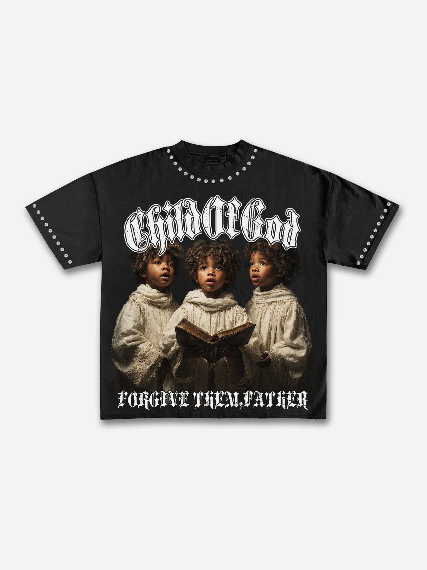 Hell Black Metal Pinhead Graphic Cotton T-shirt Product Image