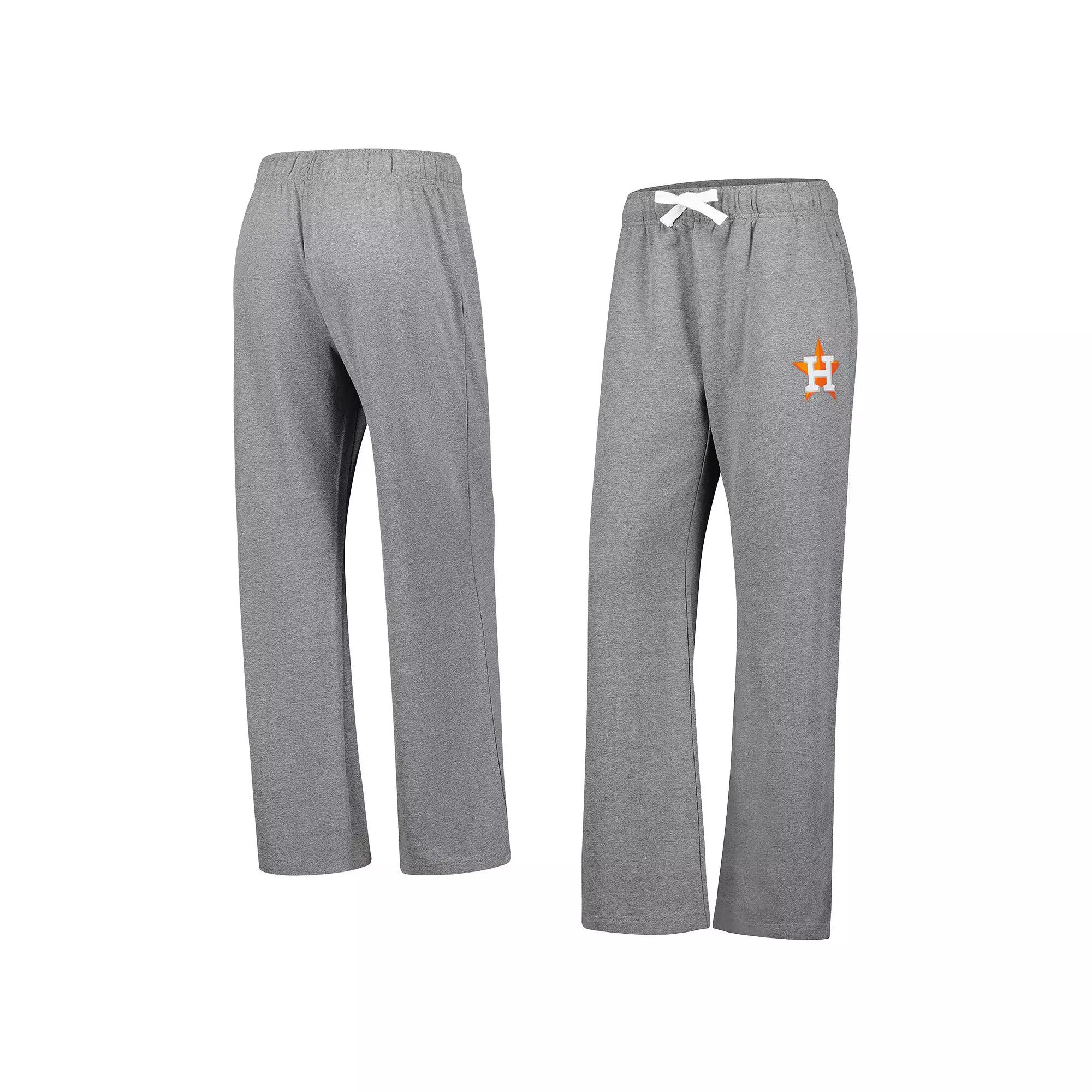Women's Fanatics Heather Gray Houston Astros Fleece Joggers,  Product Image