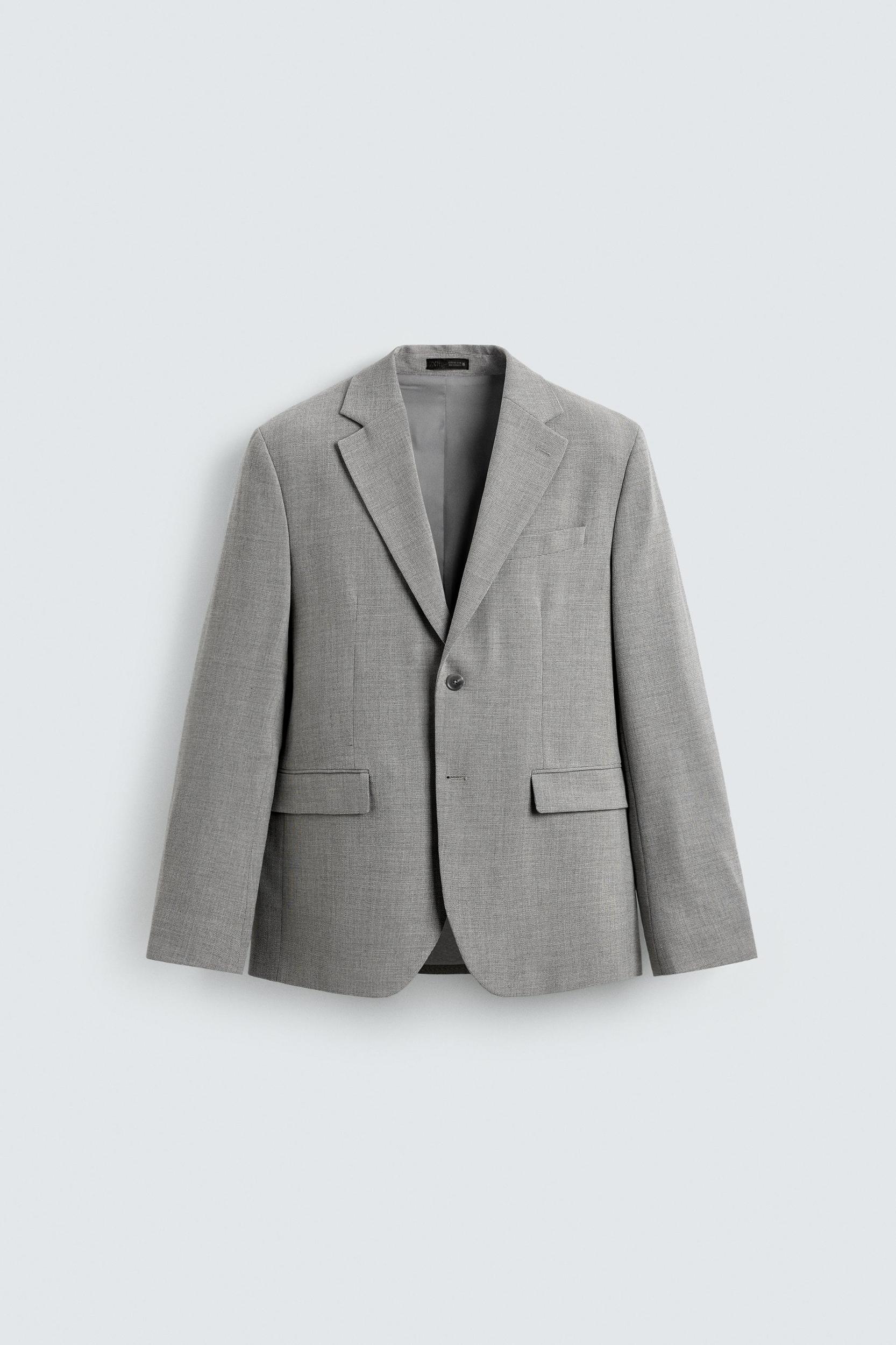 TEXTURED SUIT BLAZER Product Image