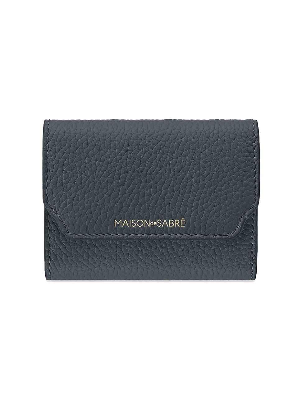 Womens Leather Trifold Wallet Product Image
