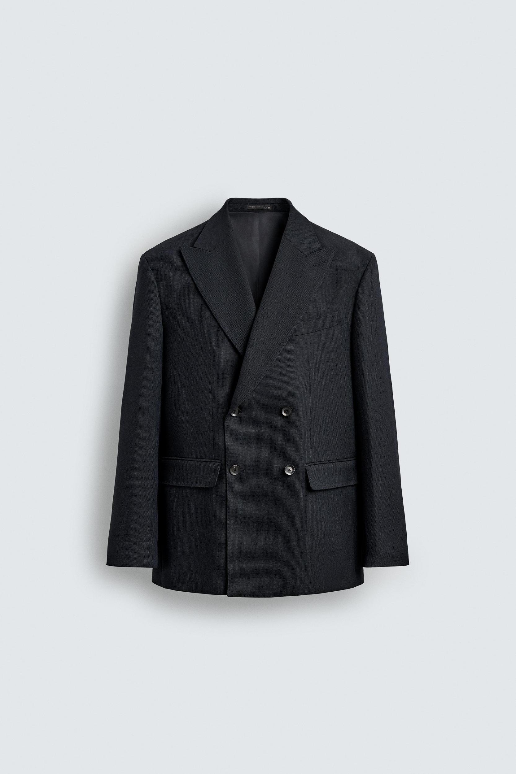 DOUBLE BREASTED SUIT BLAZER Product Image