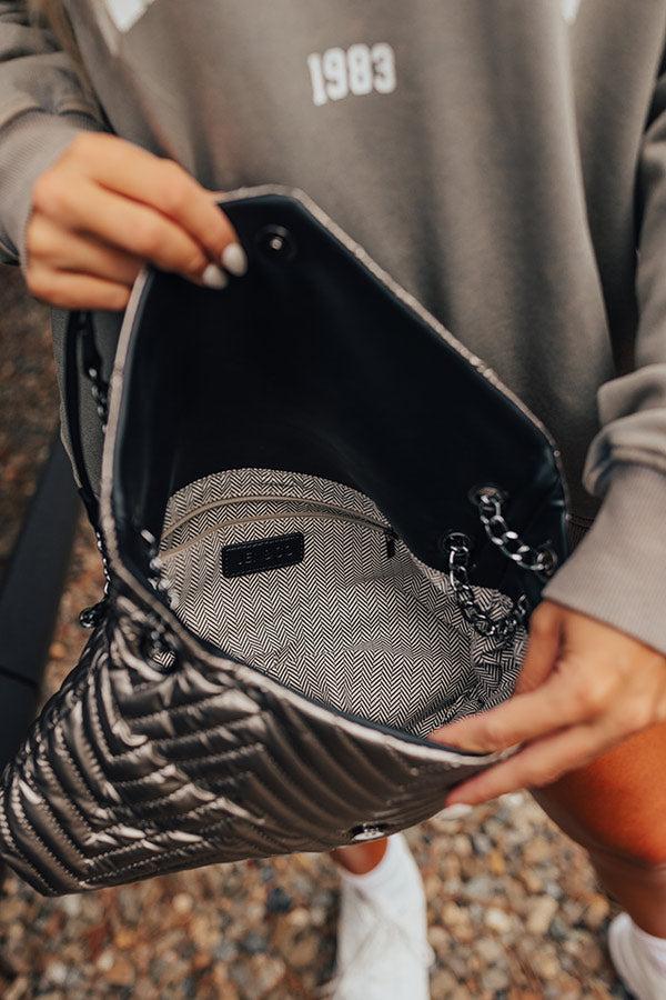 The Everly Quilted Metallic Crossbody Product Image