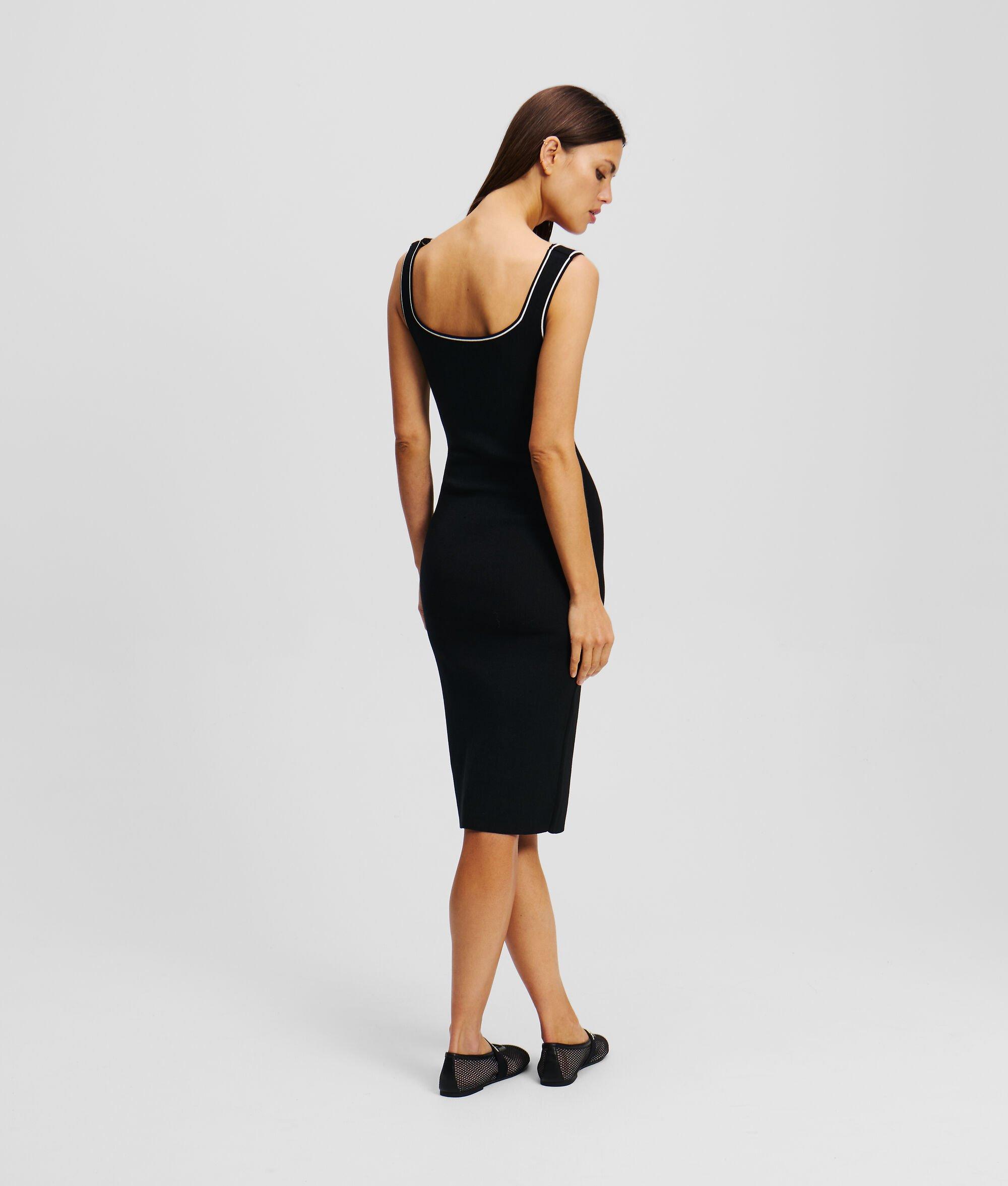 KARL ESSENTIAL KNITTED DRESS Product Image