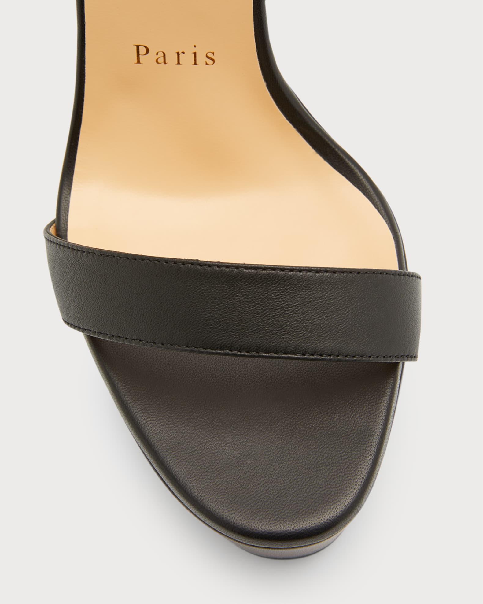 Loubi Queen Red Sole Platform Sandals Product Image