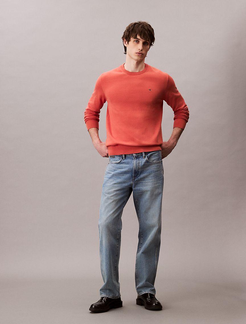 Smooth Cotton Sweater Product Image