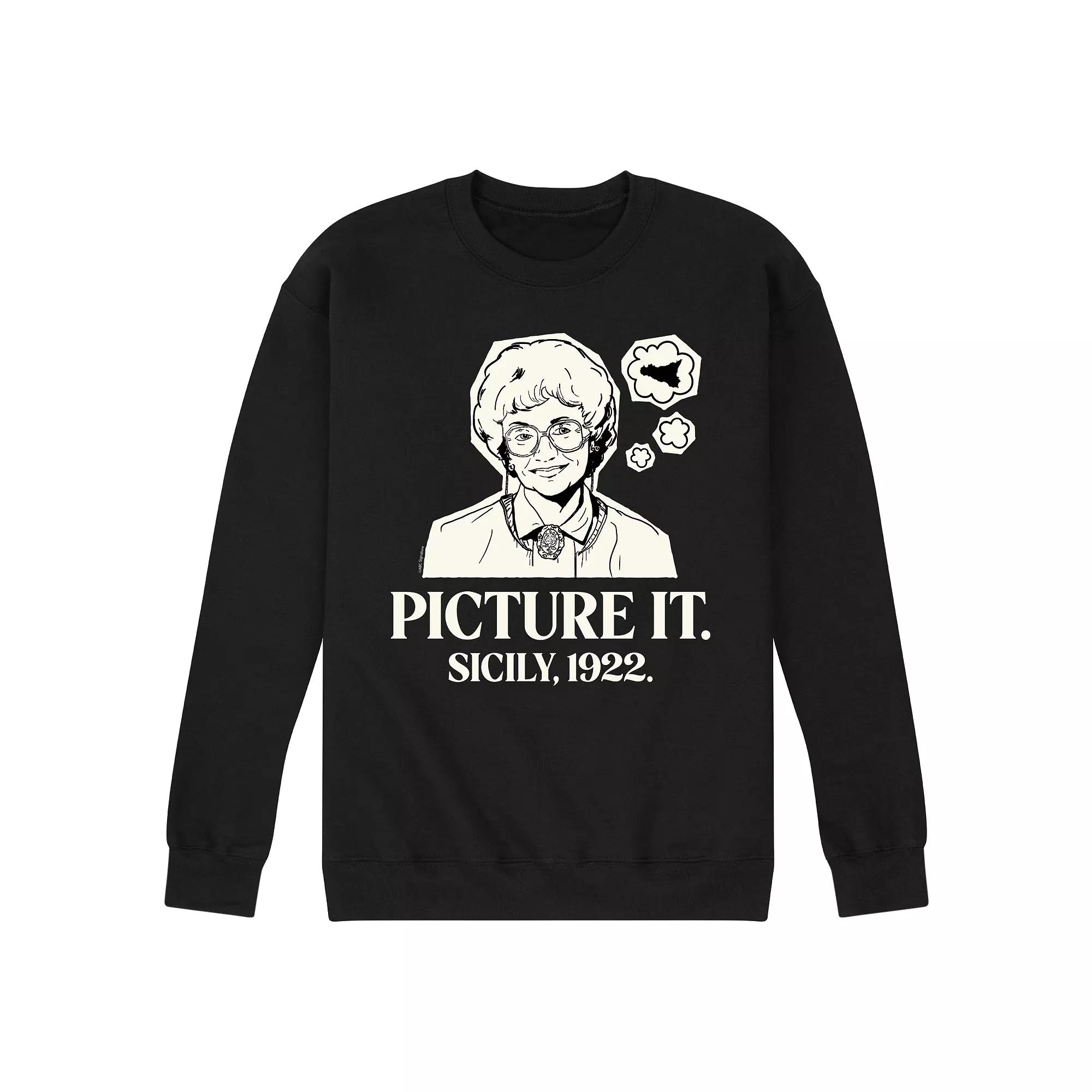Men's Golden Girls Picture Sicily Sweatshirt,  Product Image