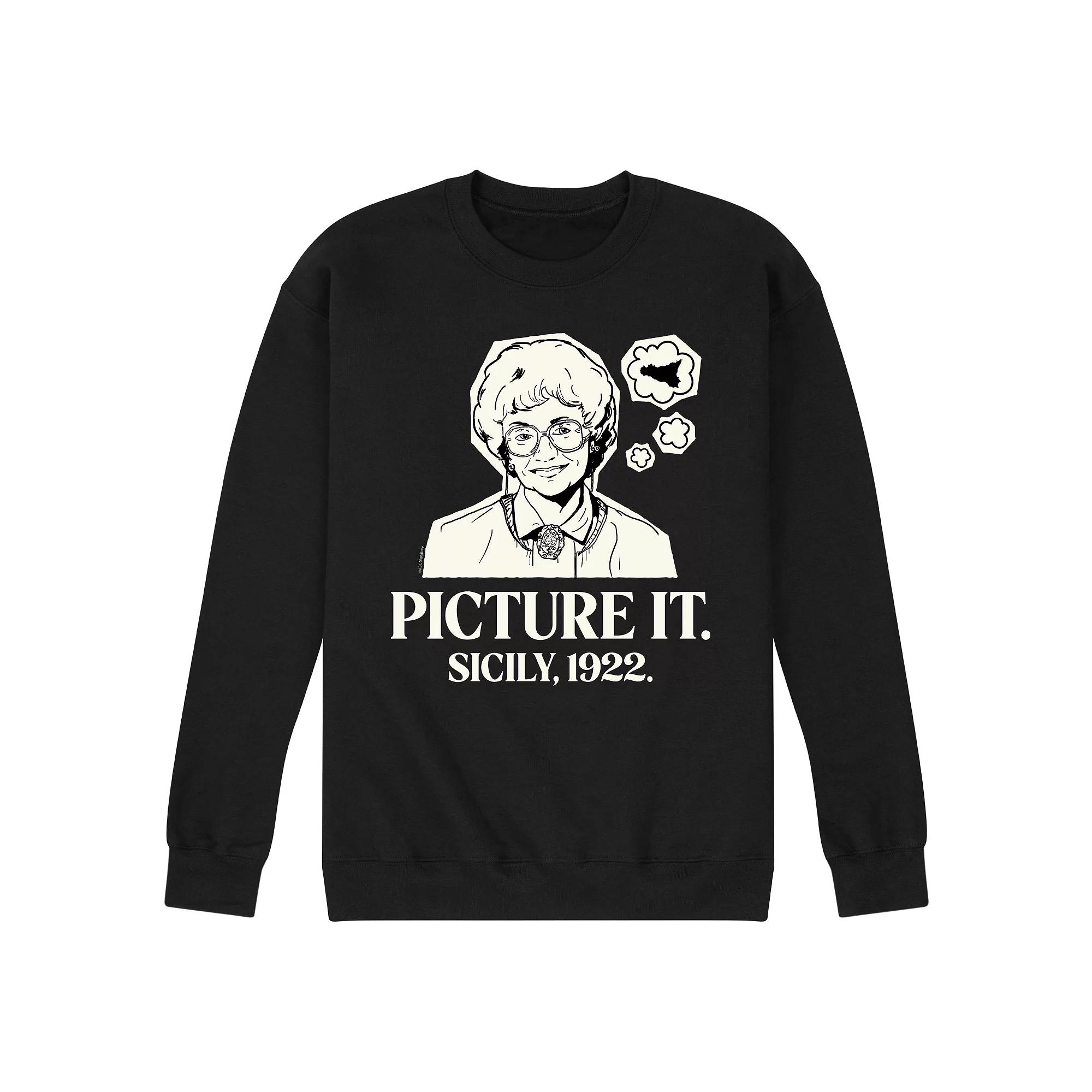 Men's Golden Girls Picture Sicily Sweatshirt,  Product Image