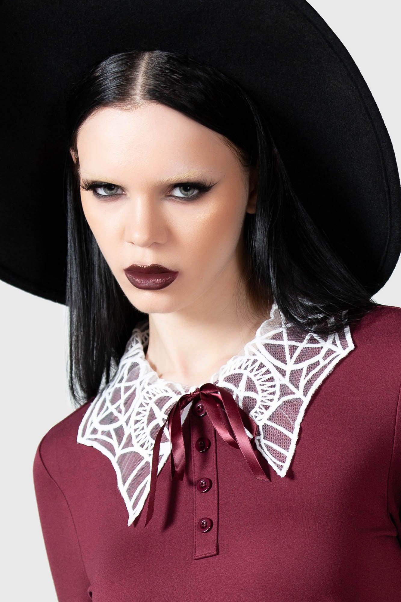 Charmed School Dress [CRIMSON] Product Image