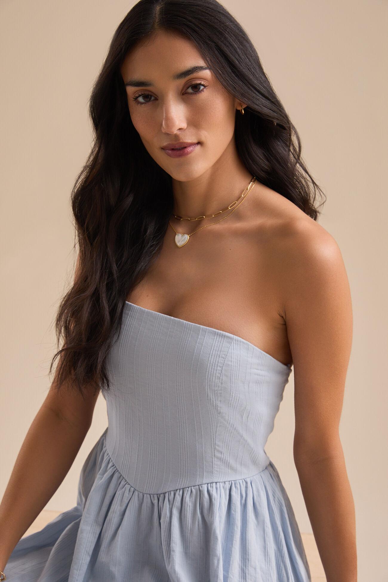 Scarlett Strapless Mini Dress Product Image