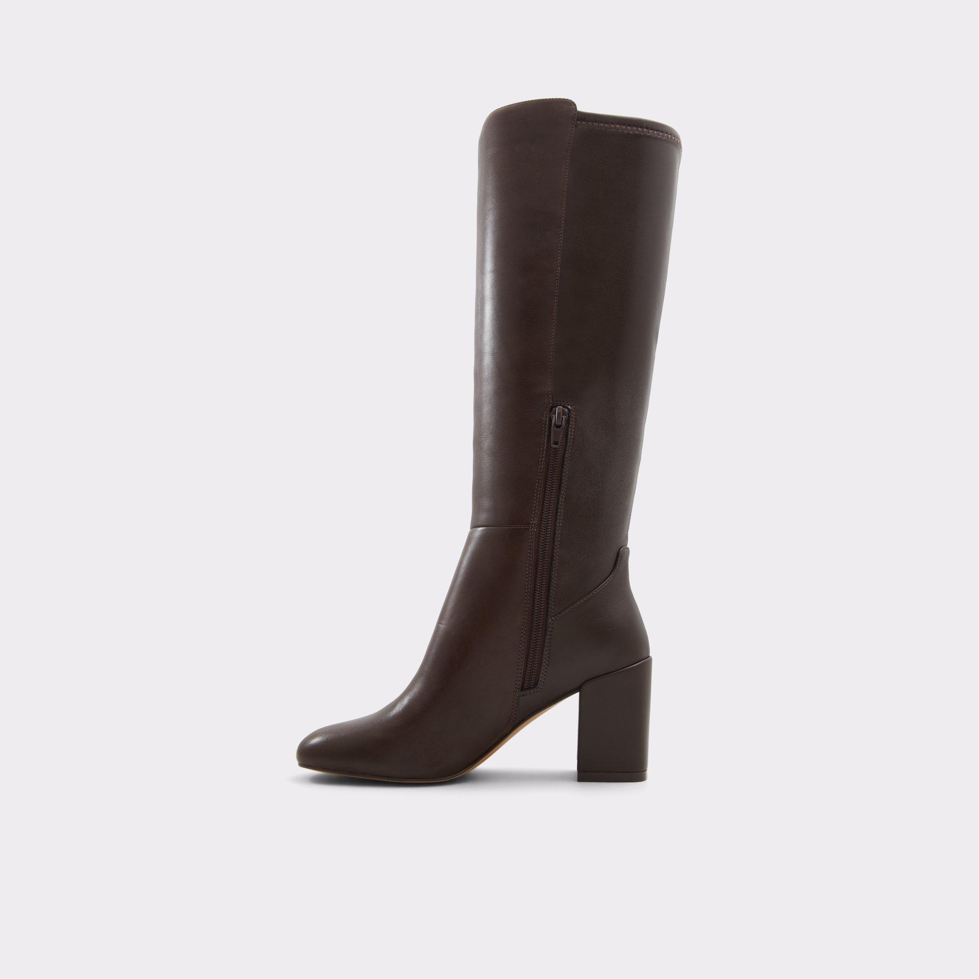 Satori Brown Overflow Women's Tall Boots | ALDO US Product Image