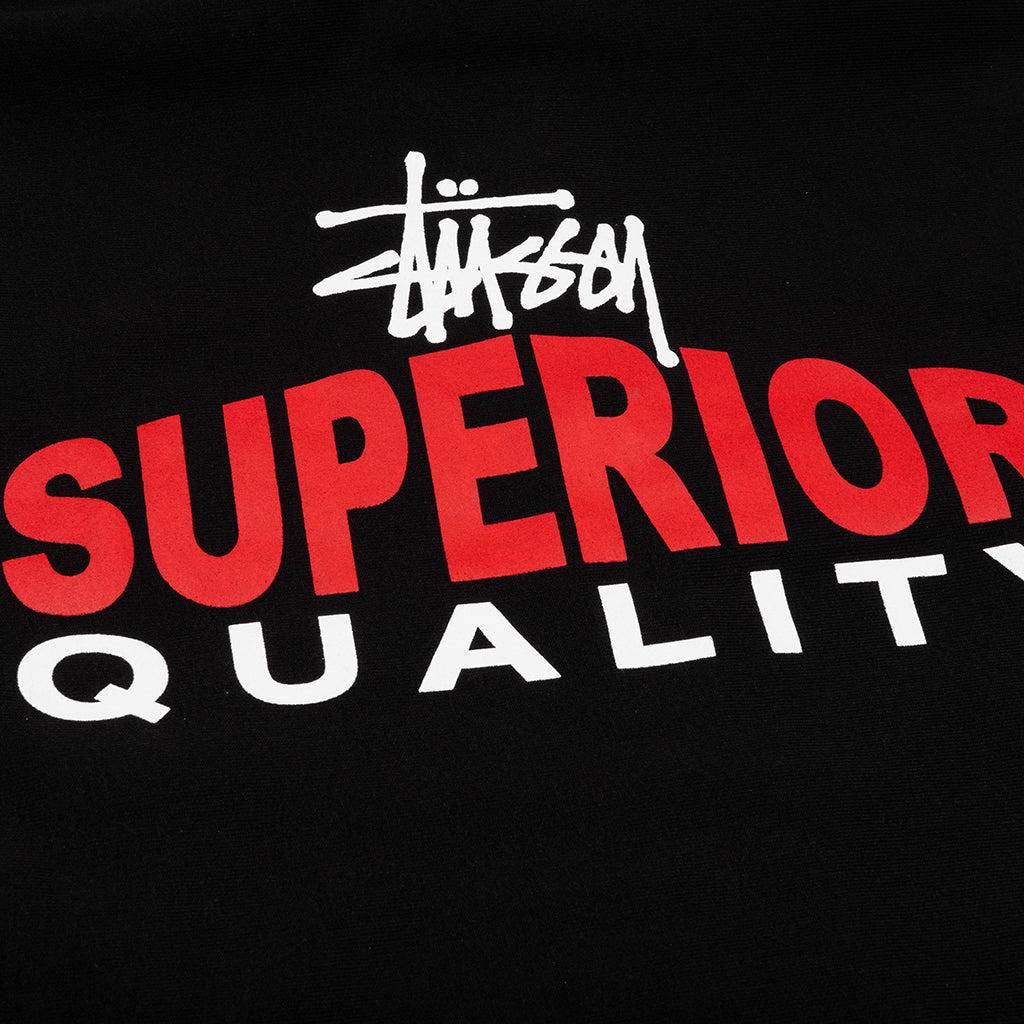 Superior Quality Zip Hoodie - Black Male Product Image