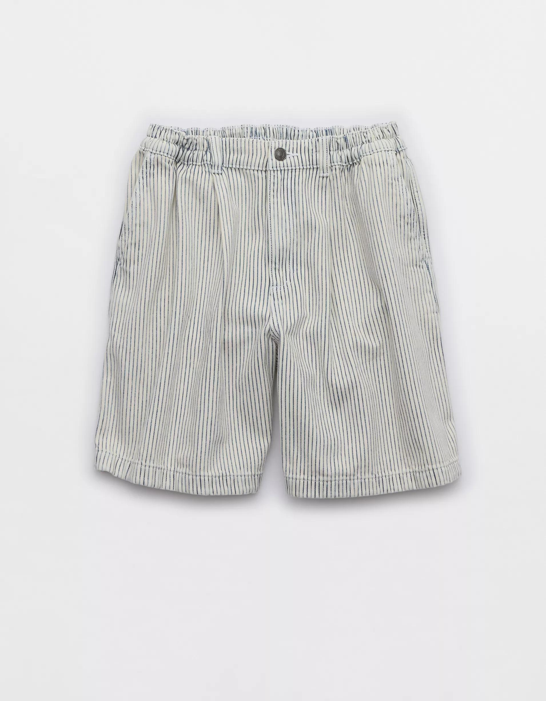 Aerie Denim Trouser Jort Product Image
