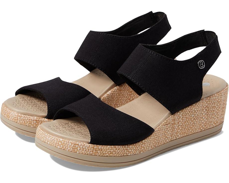 Women's Bzees Reveal Ankle Strap Wedge Sandals Product Image