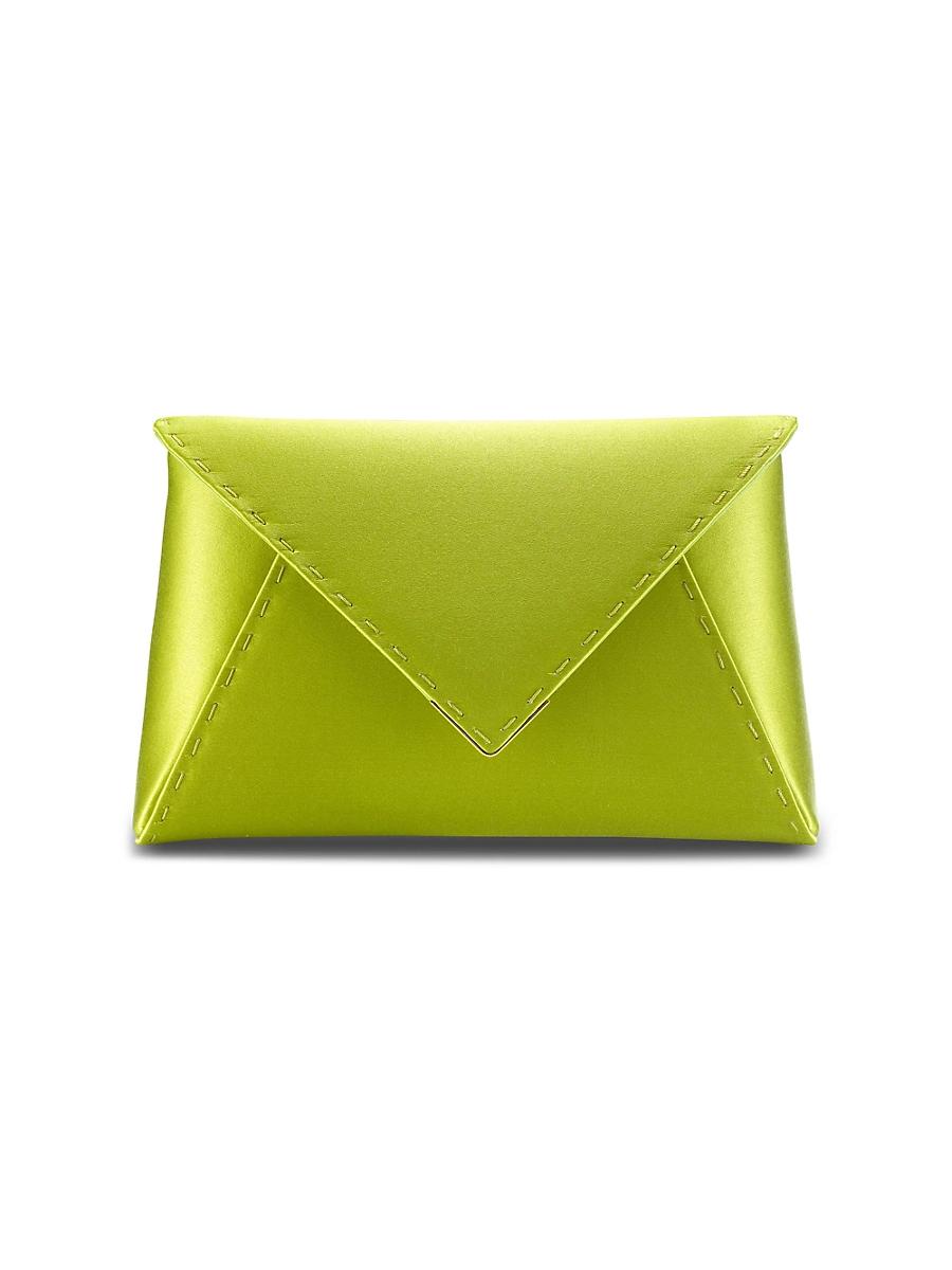 Womens Lee Pouchet Small Satin with Gold Hardware Product Image