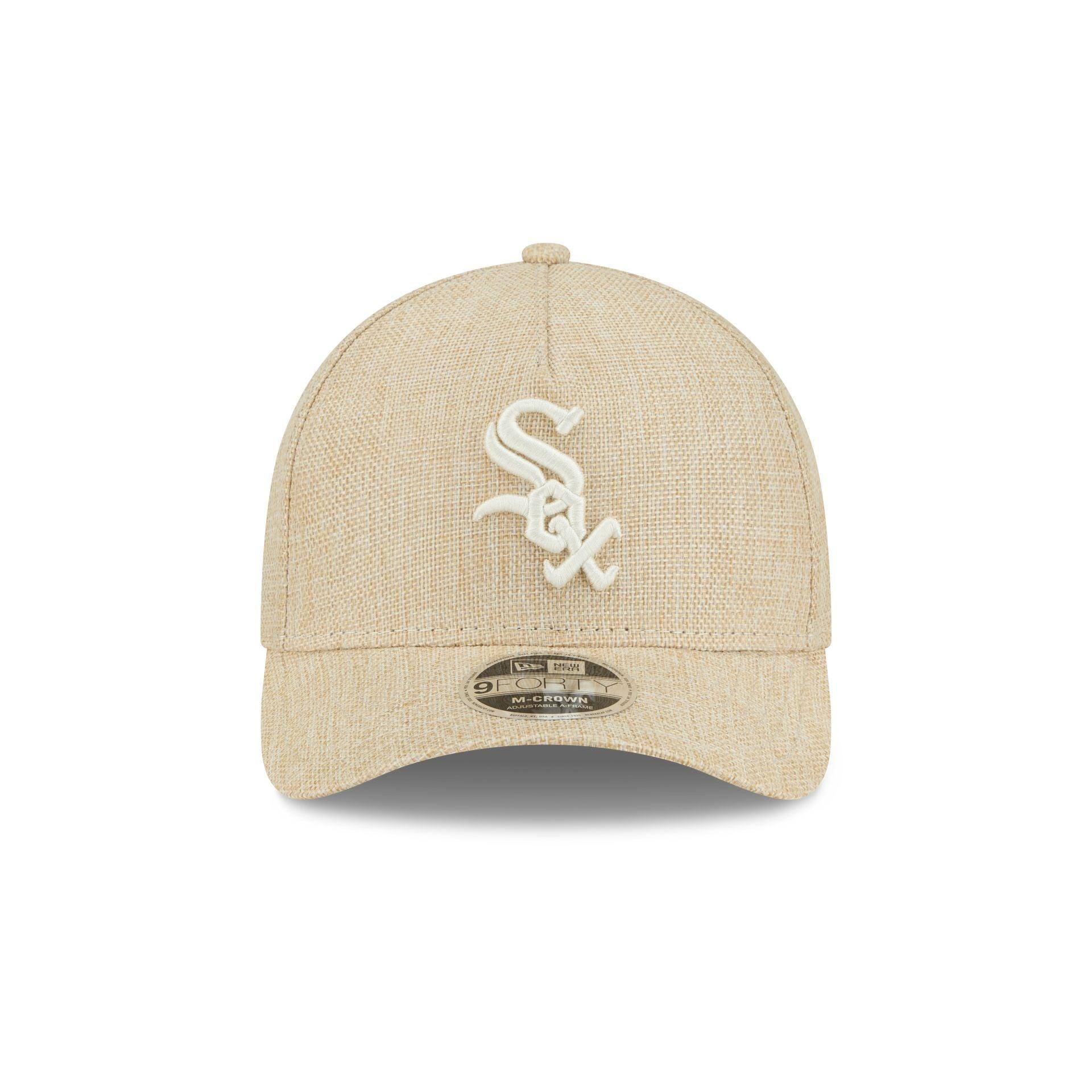 Chicago White Sox Cotton Weave Stone 9FORTY M-Crown A-Frame Snapback Hat Male Product Image
