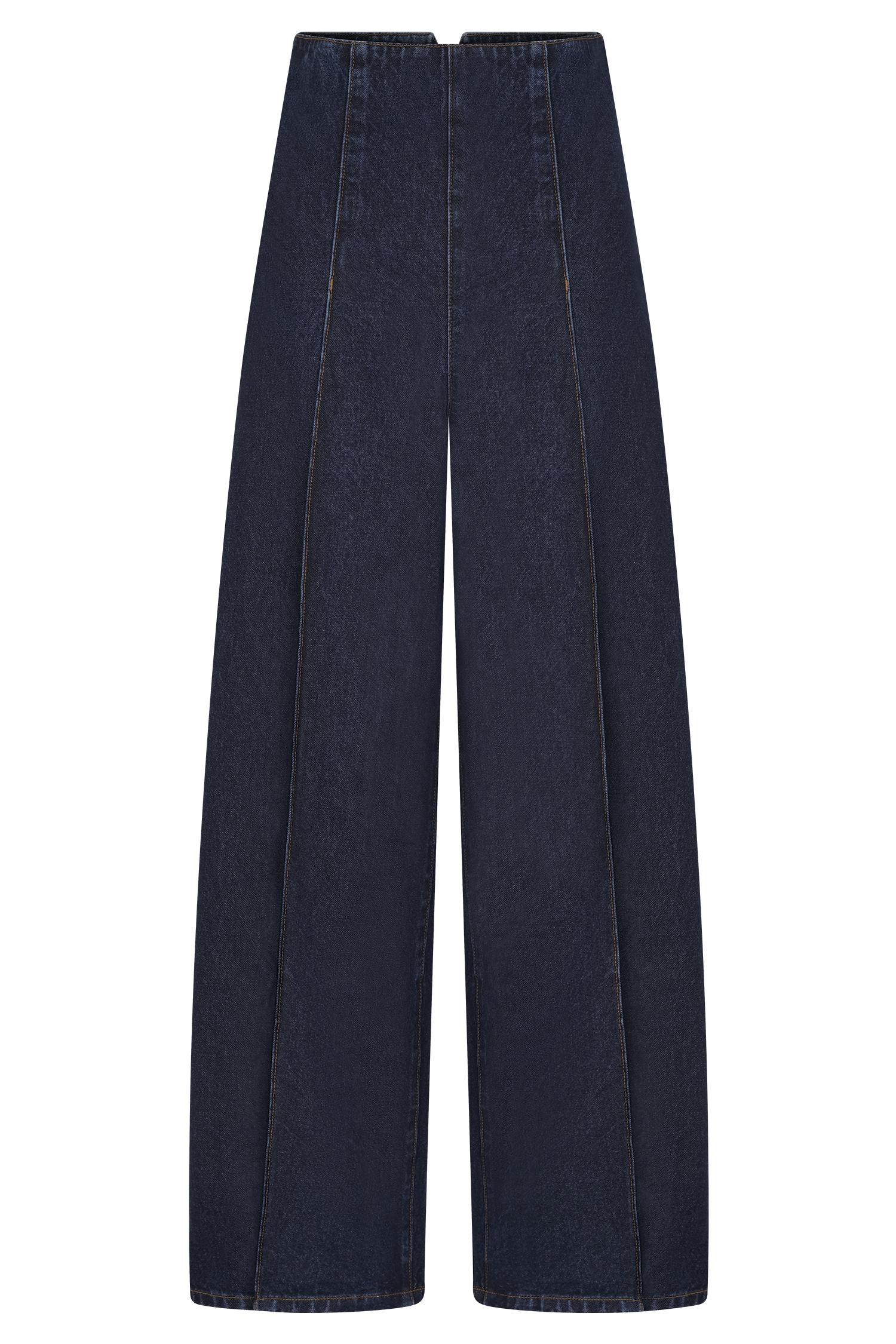 Beatrix High Rise Denim Jeans -  Indigo Blue Female Product Image