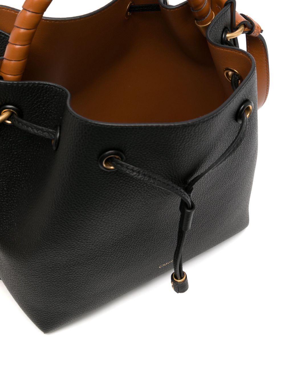 leather bucket bag Product Image