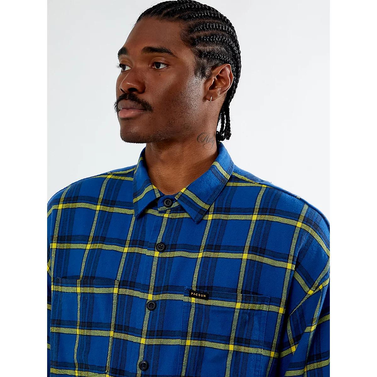 Wrangler® x PacSun Men's Flannel Shirt in Wrangler Product Image
