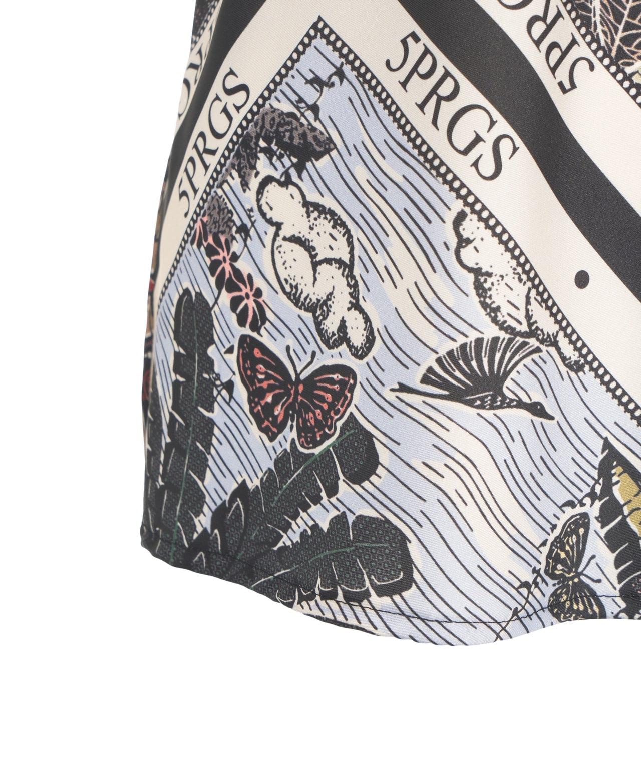 Satin camisole with print Product Image