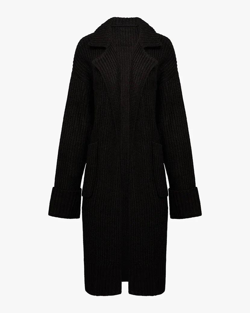 WeWoreWhat | Coatigan Sweater | Black Product Image