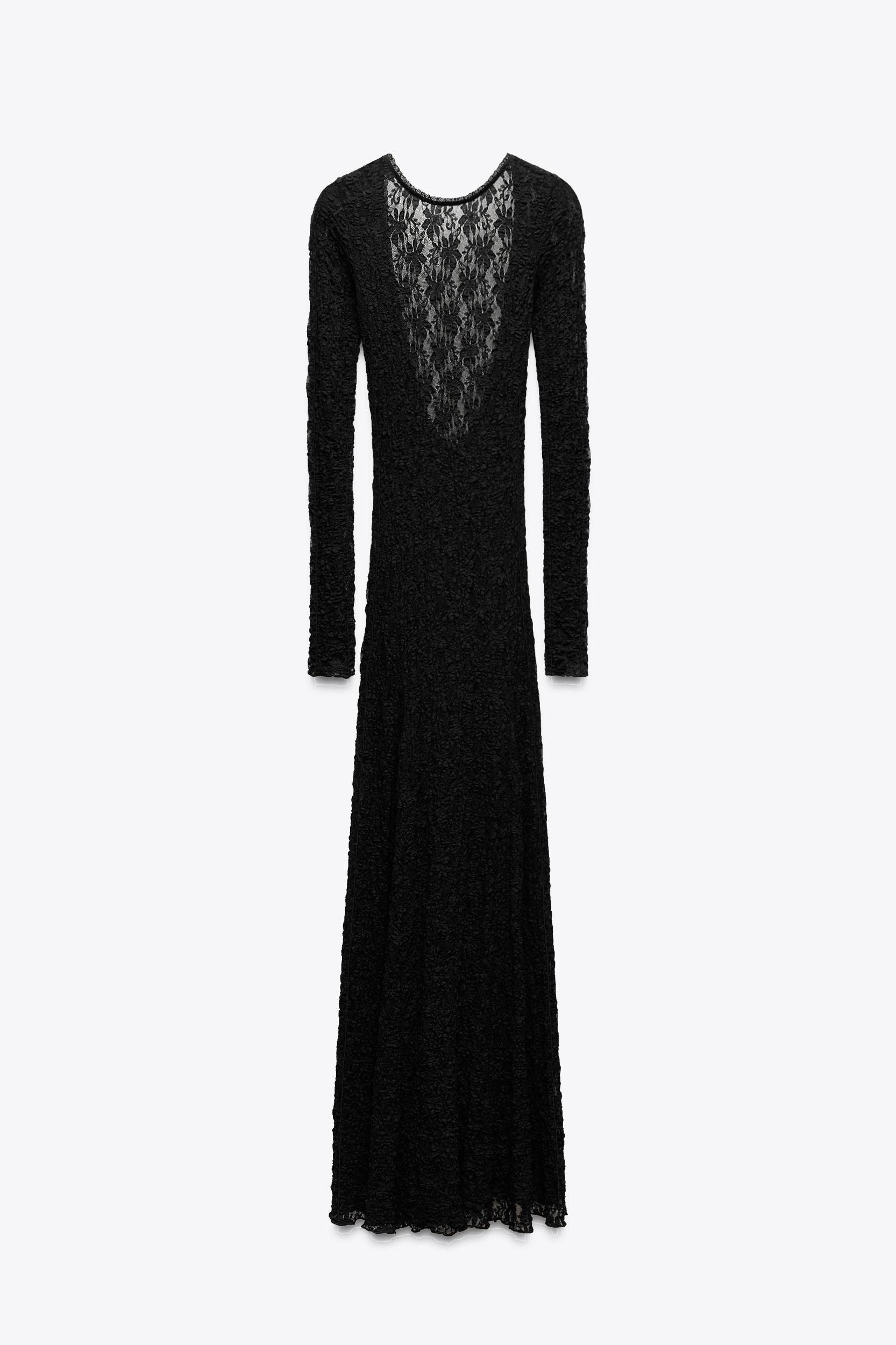 LONG LACE DRESS Product Image