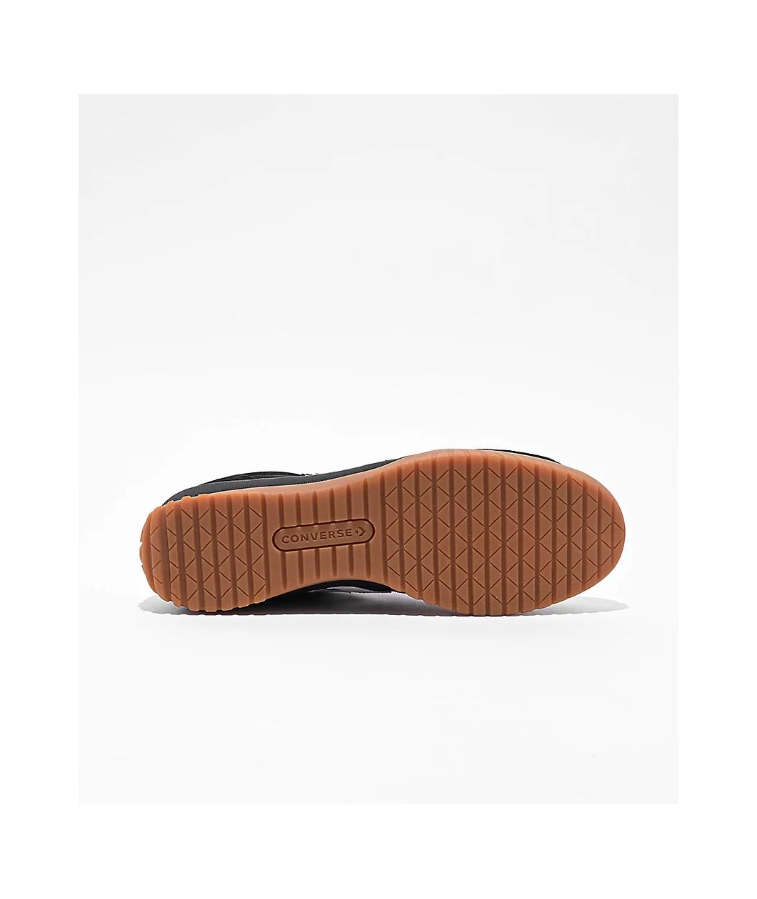 Converse Run Star Trainer Black, Egret & Honey Shoes Product Image