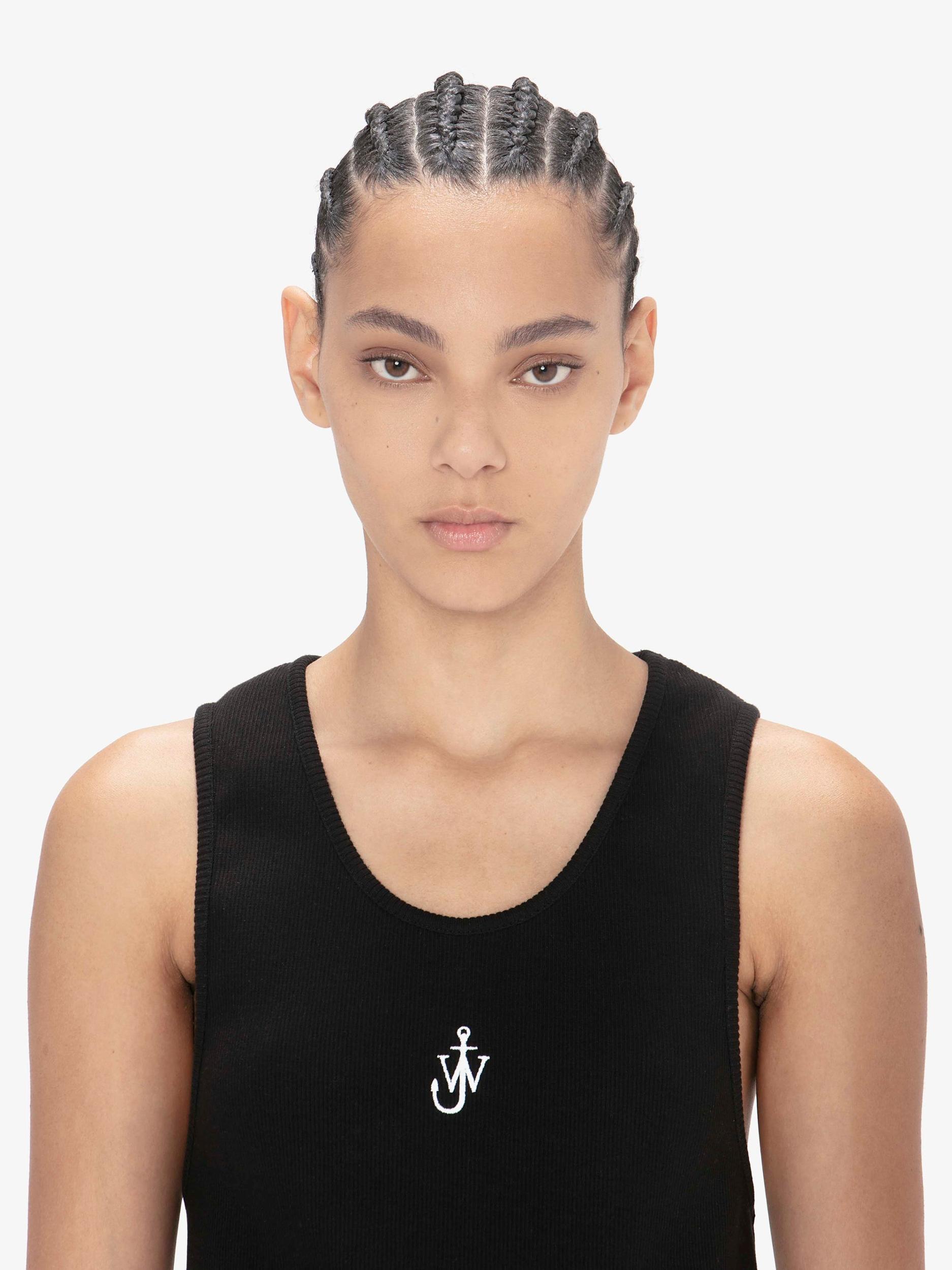 TANK TOP WITH ANCHOR LOGO EMBROIDERY Product Image
