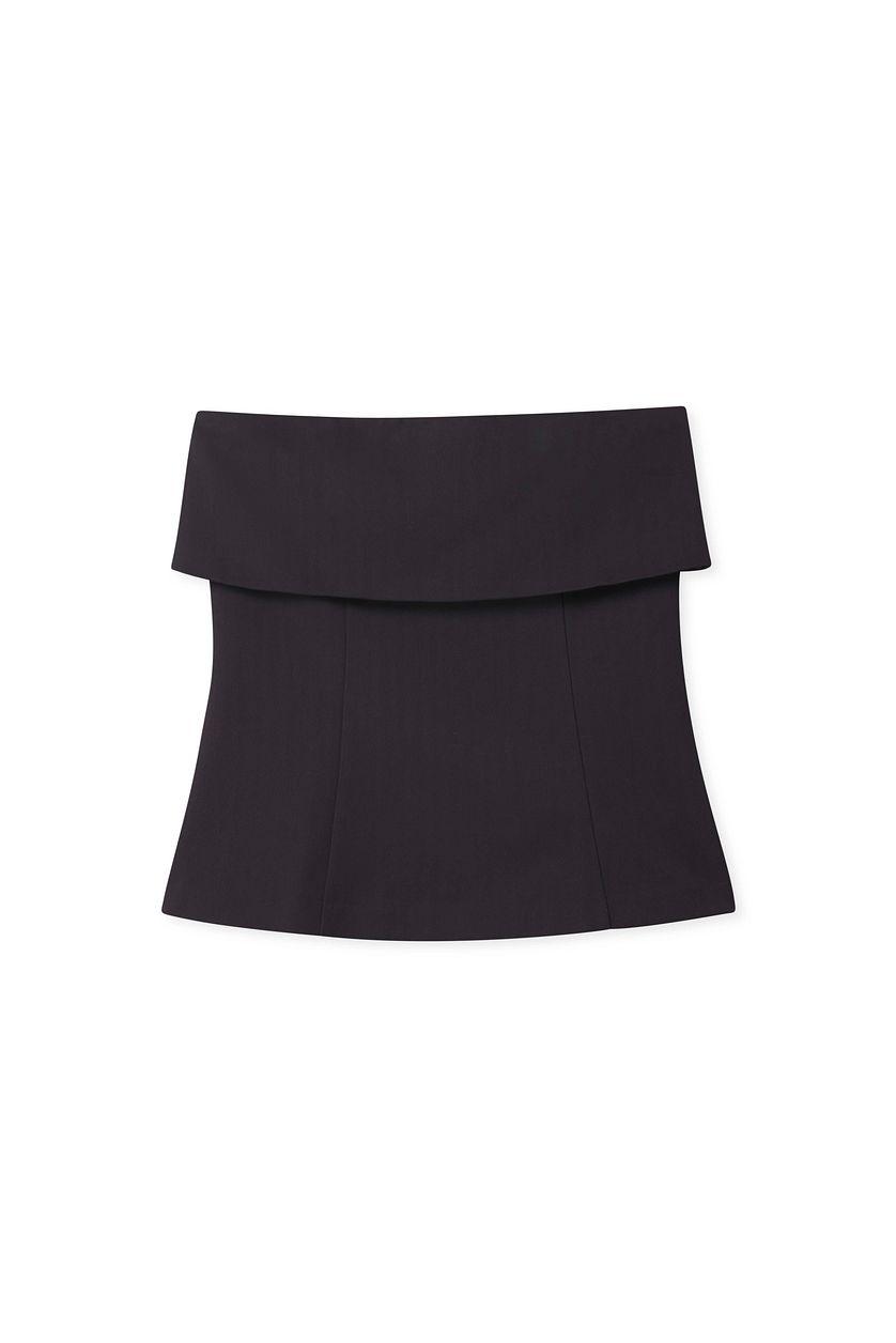 Folded Tailored Bandeau Top Product Image