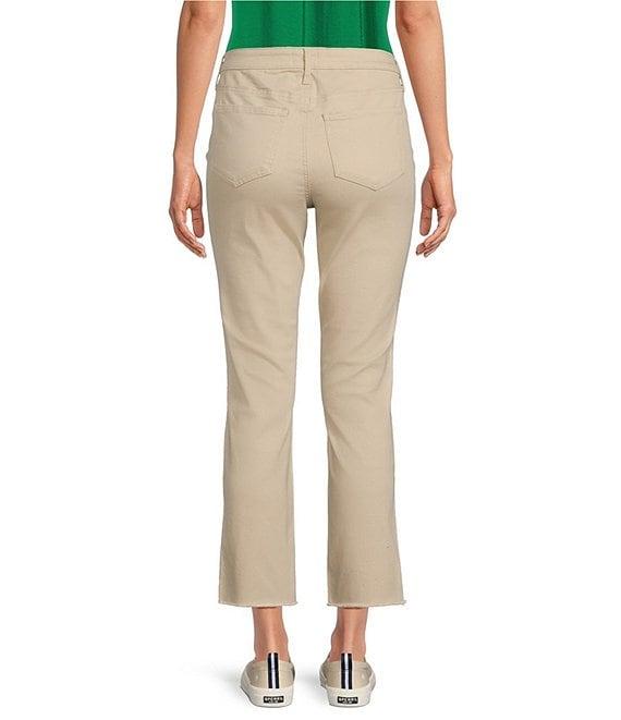 NYDJ Stretch Denim Sheri Slim Straight Fit Mid Rise Jeans Product Image