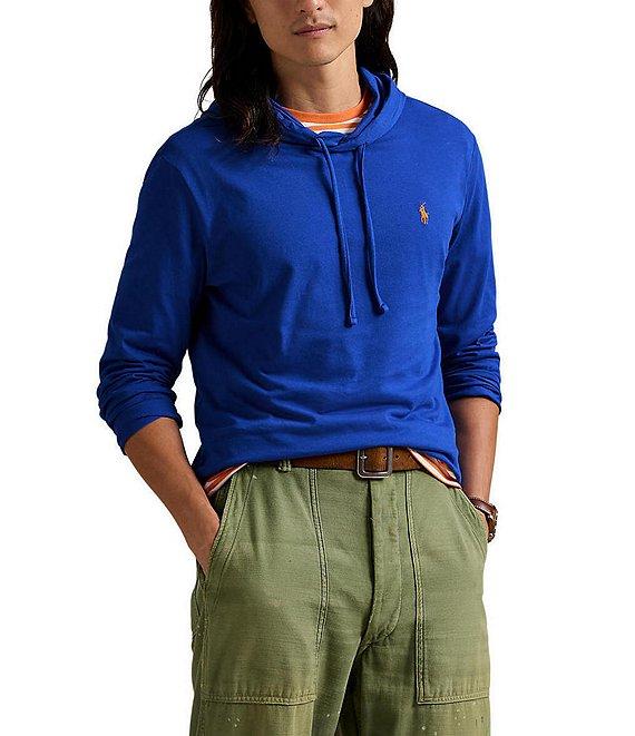 Polo Ralph Lauren Cotton Jersey Long Sleeve Hoodie Product Image