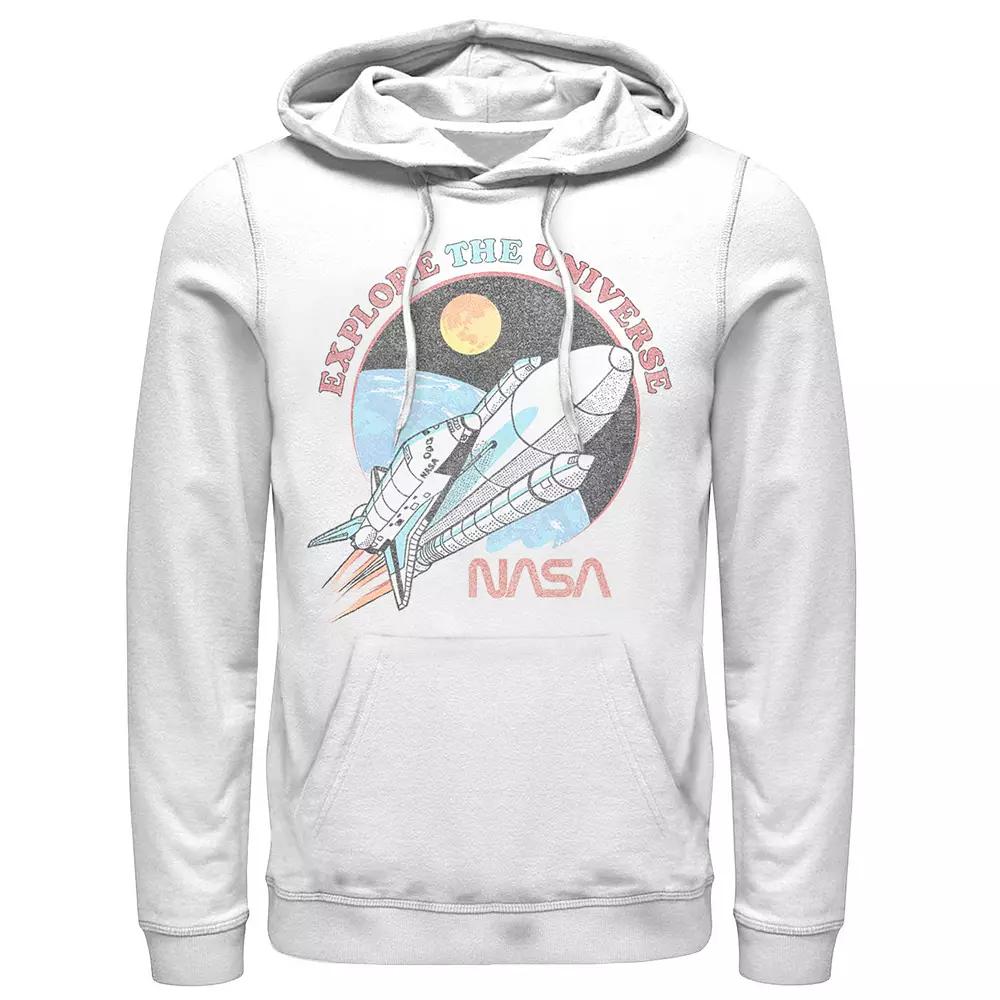 Men's NASA Explore The Universe Circle Portrait Hoodie,  Product Image