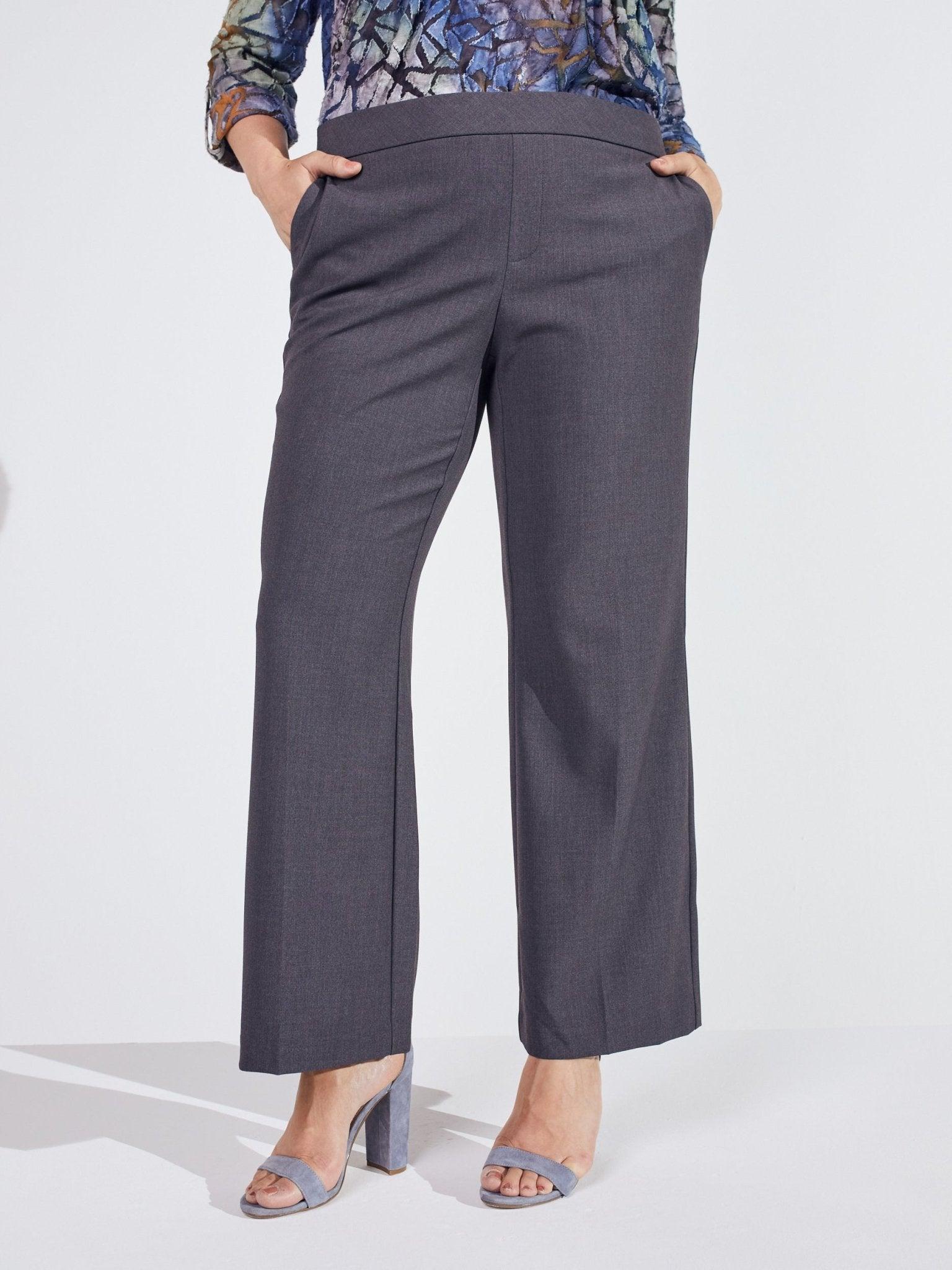 Roz & Ali™ Secret Agent Slight Bootcut Pants - Plus Product Image