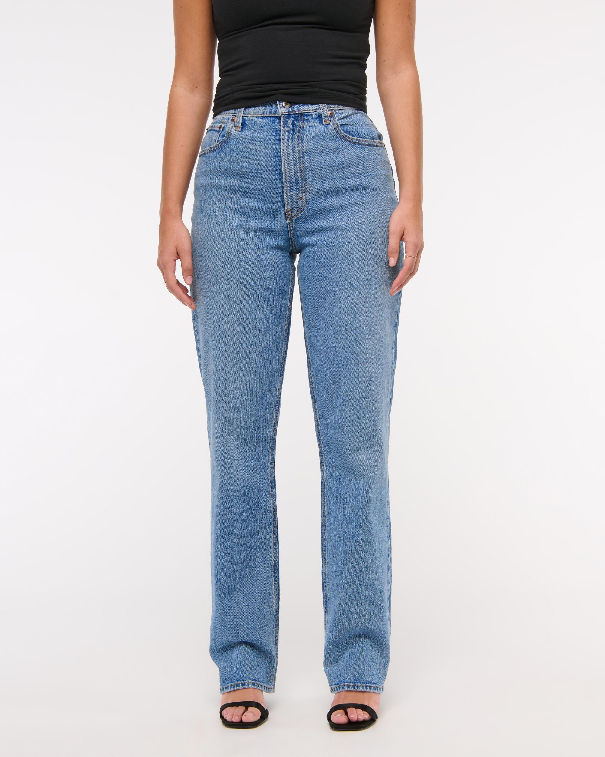 Curve Love Ultra High Rise 90s Straight Jean Product Image
