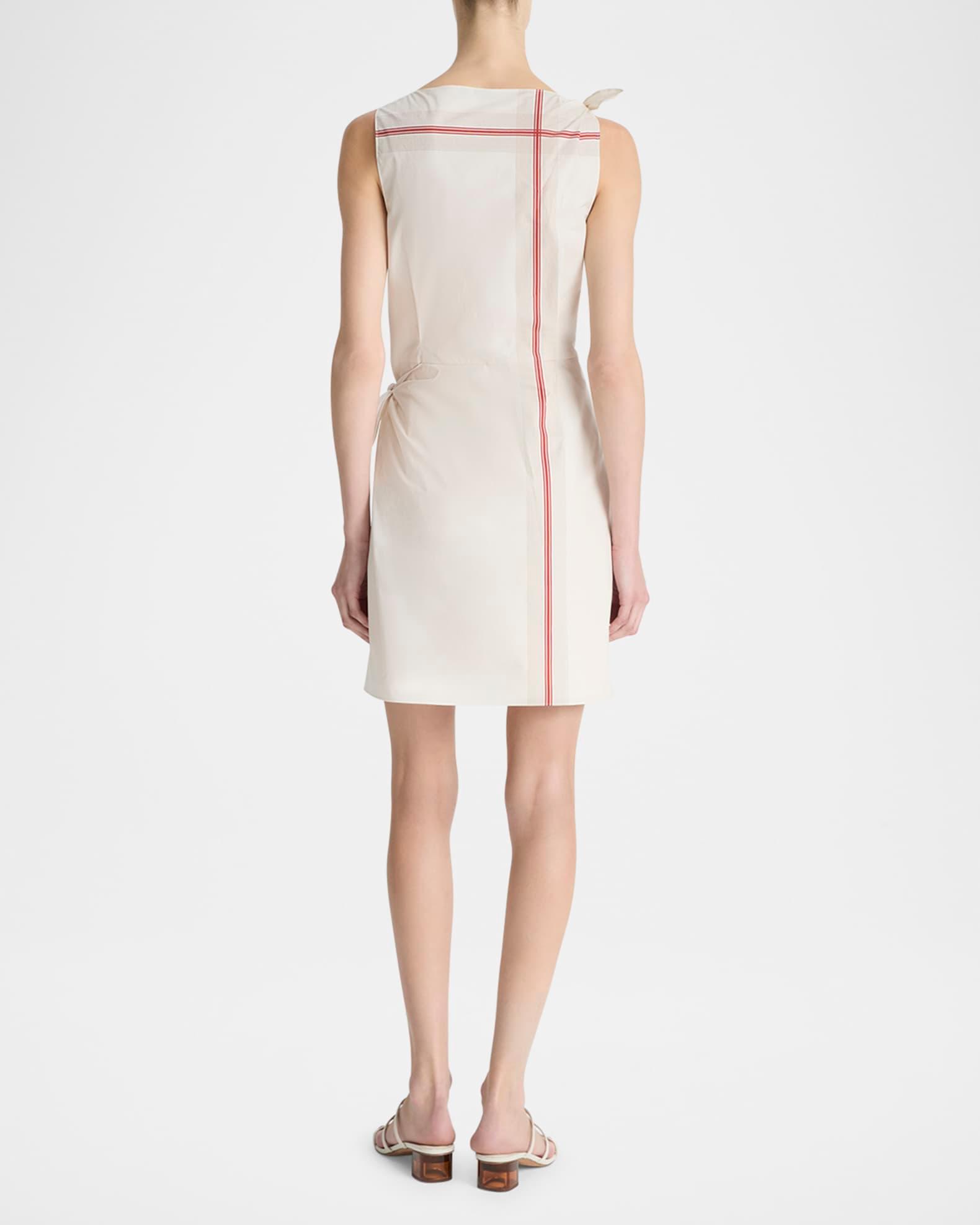 Stripe Handkerchief Wrap Dress  Product Image