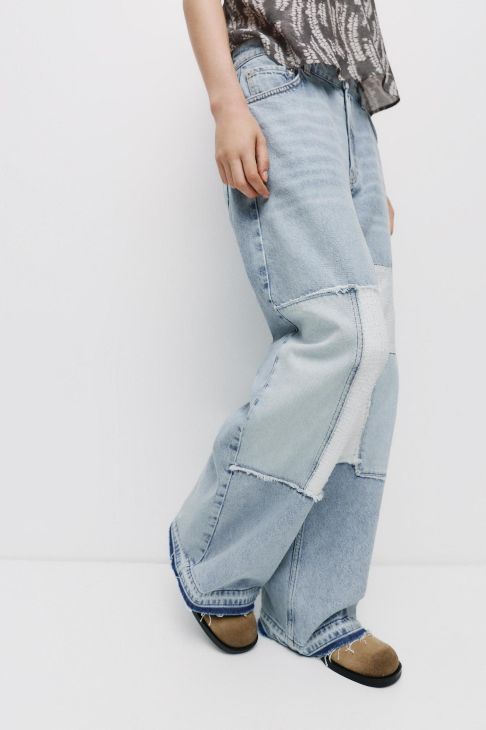 Patchwork jeans Product Image