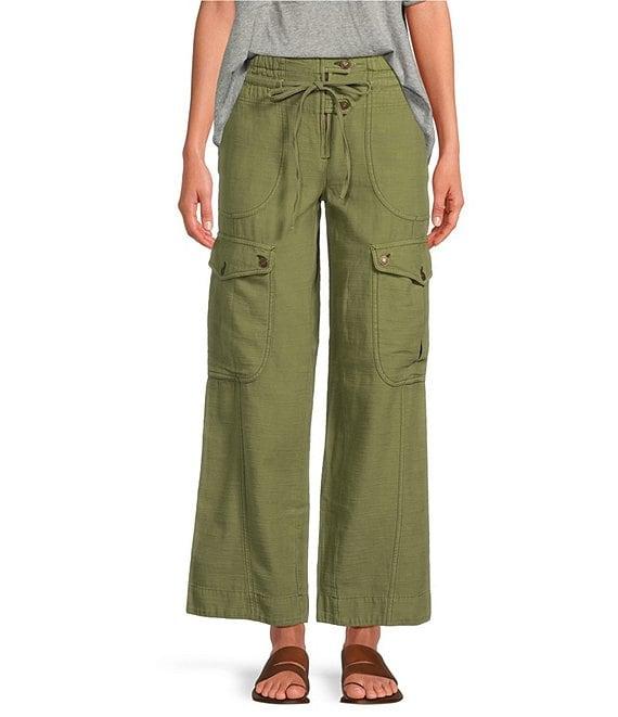 Free People Park Ave High Rise Cargo Pants Product Image