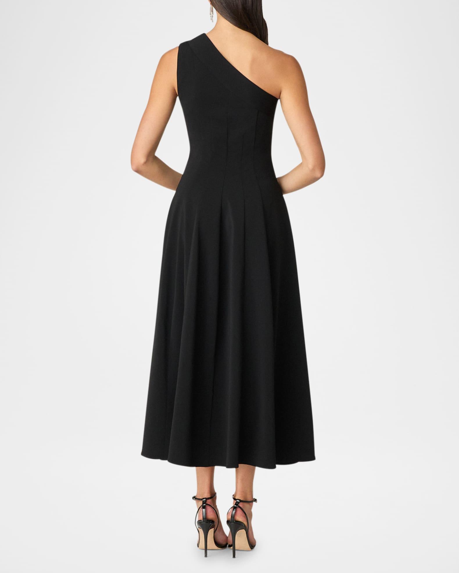 Oscar One-Shoulder Embellished Maxi Dress Product Image