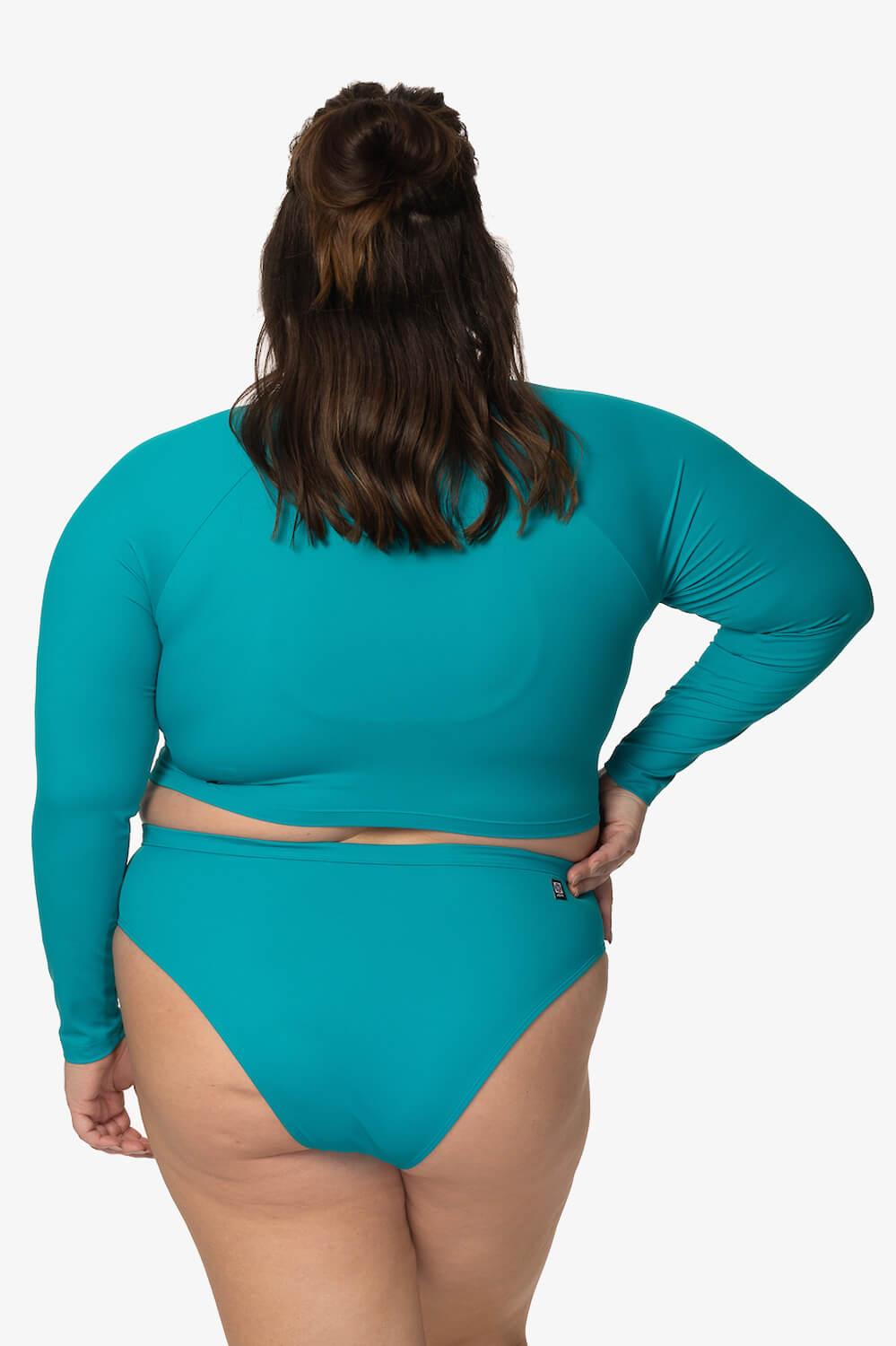 Moana Long Sleeved Crop Rashguard - Encinitas Female Product Image