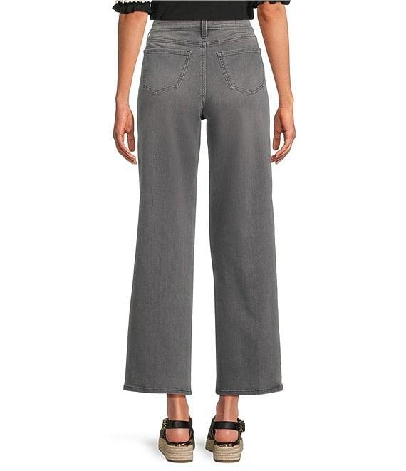 NYDJ Brody Stretch Denim Wide Leg Ankle Jeans Product Image