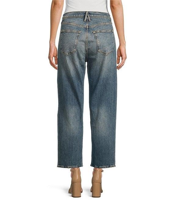 Good American Good Standard Mid Rise Straight Jeans Product Image