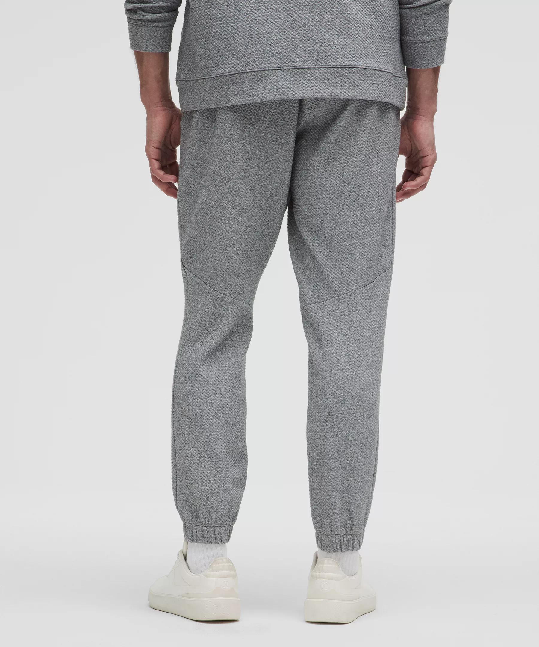 Textured Double-Knit Cotton Jogger *Shorter Product Image