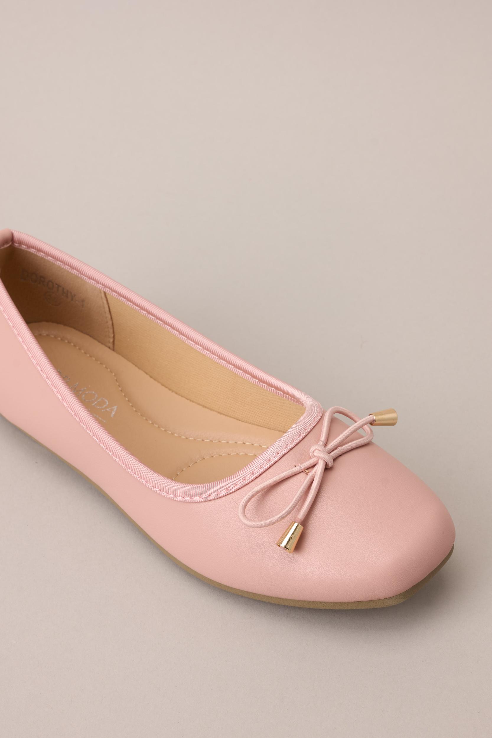 Serene Steps Dusty Pink Ballet Flats Product Image