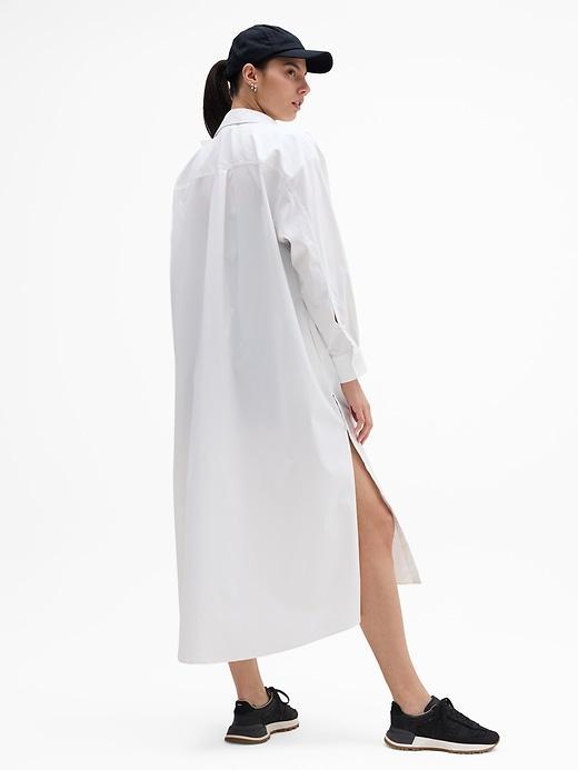 Drift Poplin Long Shirt Dress Product Image