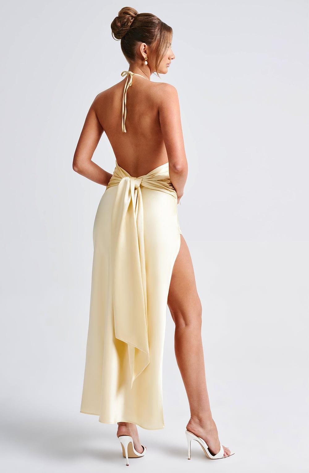 Kiandra Maxi Dress - Lemon Product Image