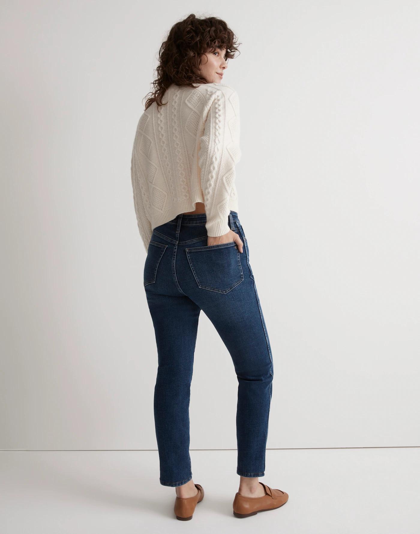 Curvy Stovepipe Jeans Product Image