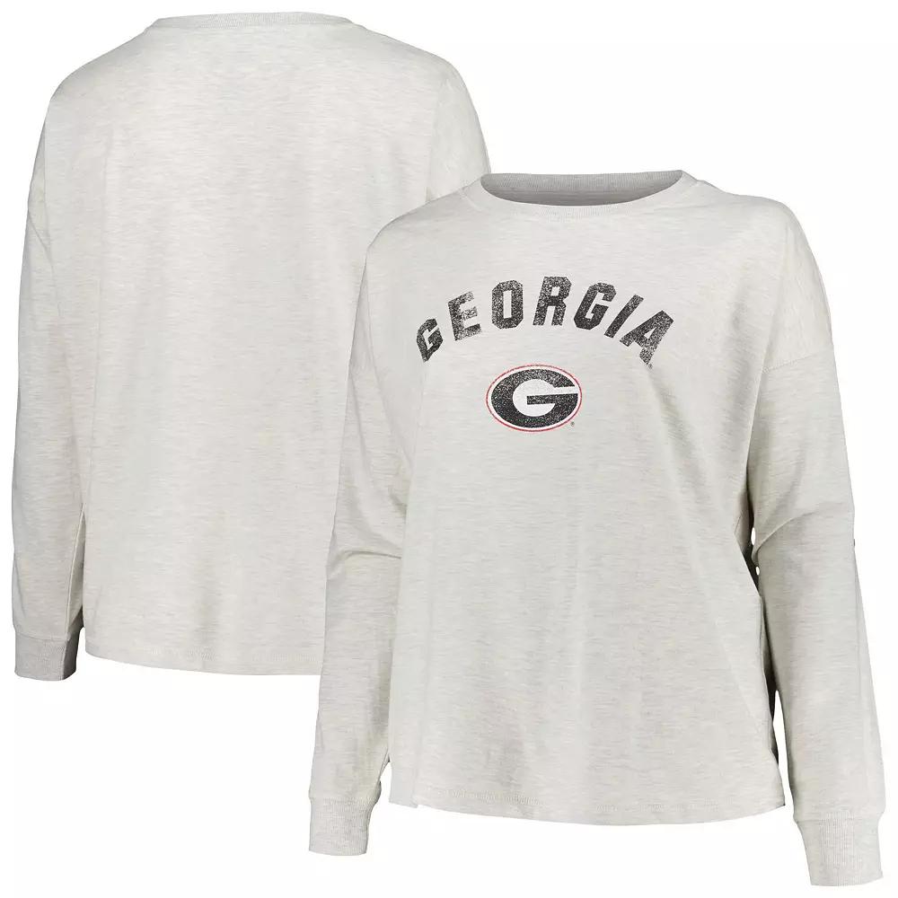Women's Profile Oatmeal Georgia Bulldogs Plus  Product Image
