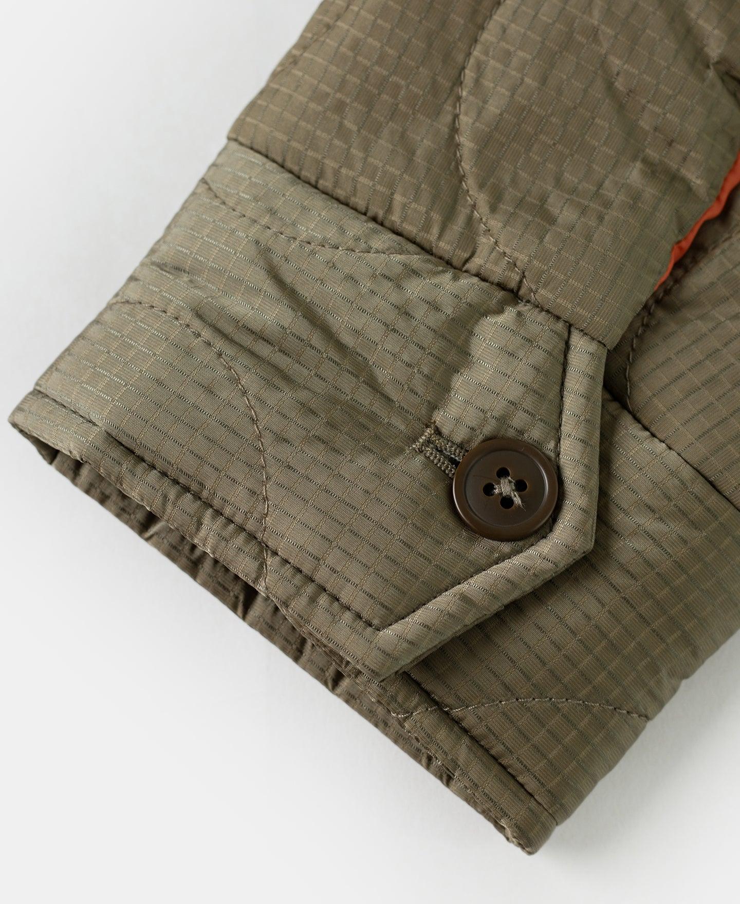 Vietnam War Quilted Padded Souvenir Jacket - Olive Product Image