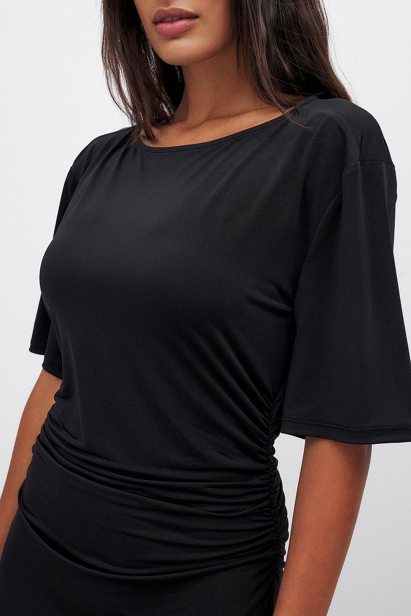 Short Sleeve Maxi Dress Product Image