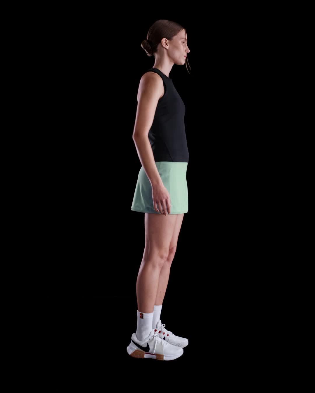 Nike Womens Victory Dri-FIT Straight Tennis Skirt | FD5574-017 Product Image